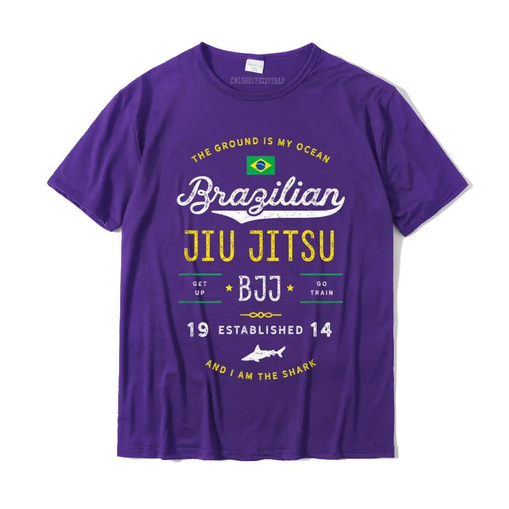 Ocean Shark Jiu Jitsu T-Shirt – BJJ Martial Arts Gift Tee for Men - Image 6