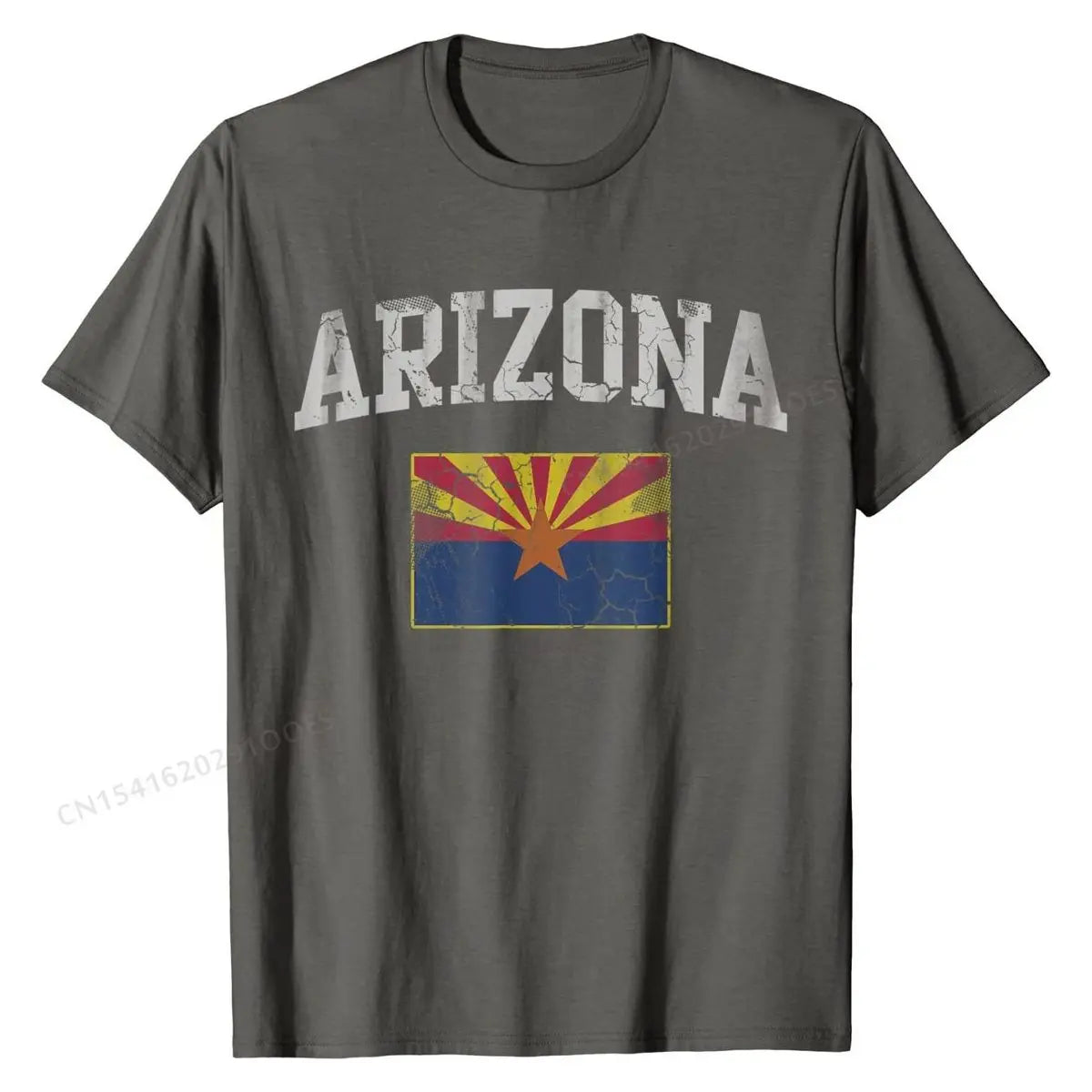 Arizona Flag Retro T-Shirt – Custom Cotton Tee for Men, Women & Kids - Image 5
