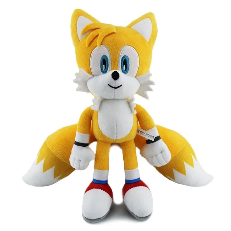 30cm Sonic Plush Toy – Soft Stuffed Doll Featuring Sonic, Amy Rose, Knuckles & Tails - Image 2