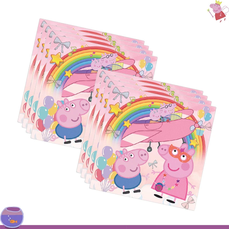 Peppa Pig Birthday Party Set – Kids’ Party Supplies with Speaker, Plates, Cups & Decorations - Image 9