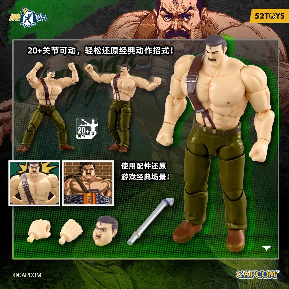 52TOYS Action Figure – CAPCOM Final Fight Collectible (3.75 inch / 10 cm) - Image 4