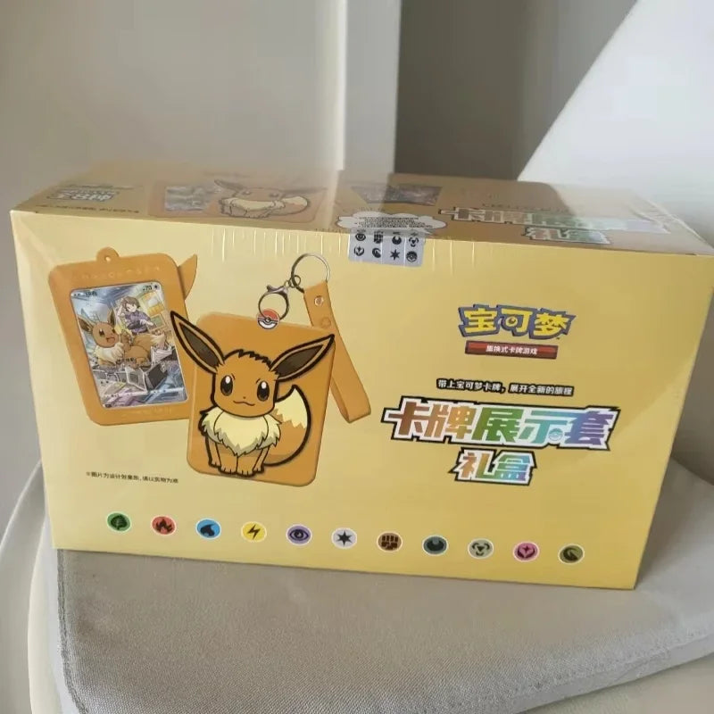 100% Original Eevee Pokémon TCG Box – Simplified Chinese Version Trading Card Game Set - Image 4