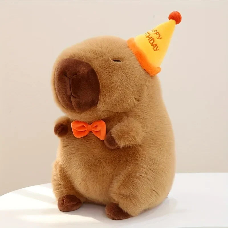 23cm Capybara Plush Toy – Cute Simulation Stuffed Animal for Kids & Gifts
