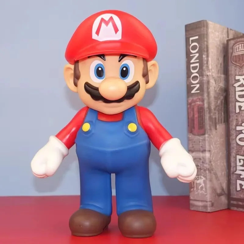 23cm Super Mario Bros PVC Action Figures – Luigi, Bowser, Yoshi Collectible Model Toys - Image 6