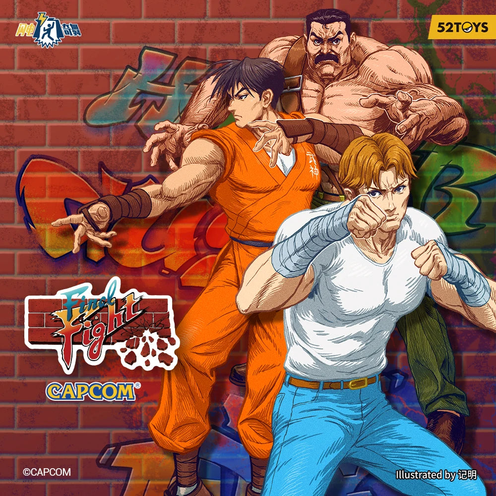 52TOYS Action Figure – CAPCOM Final Fight Collectible (3.75 inch / 10 cm)