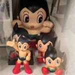 Astro Boy & Friends Q Version Figures – Classic Anime Collectible Desktop Models (Uran, Leo, White Lion)