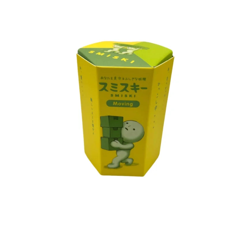 Hot Sonny Angel Smiski Moving Series – Mystery Noctilucent Green Doll Action Figures - Image 8