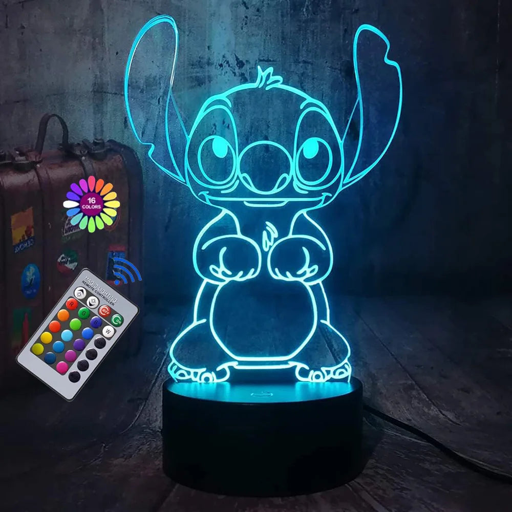 3D Illusion Stitch Night Light - Image 9