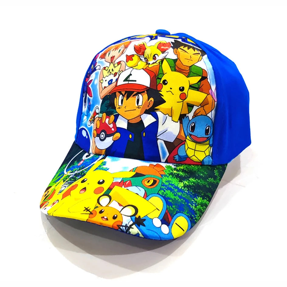 Pokémon Pikachu Baseball Cap – Cute Anime Sunhat for Kids, Outdoor Fun & Birthday Gifts - Image 7