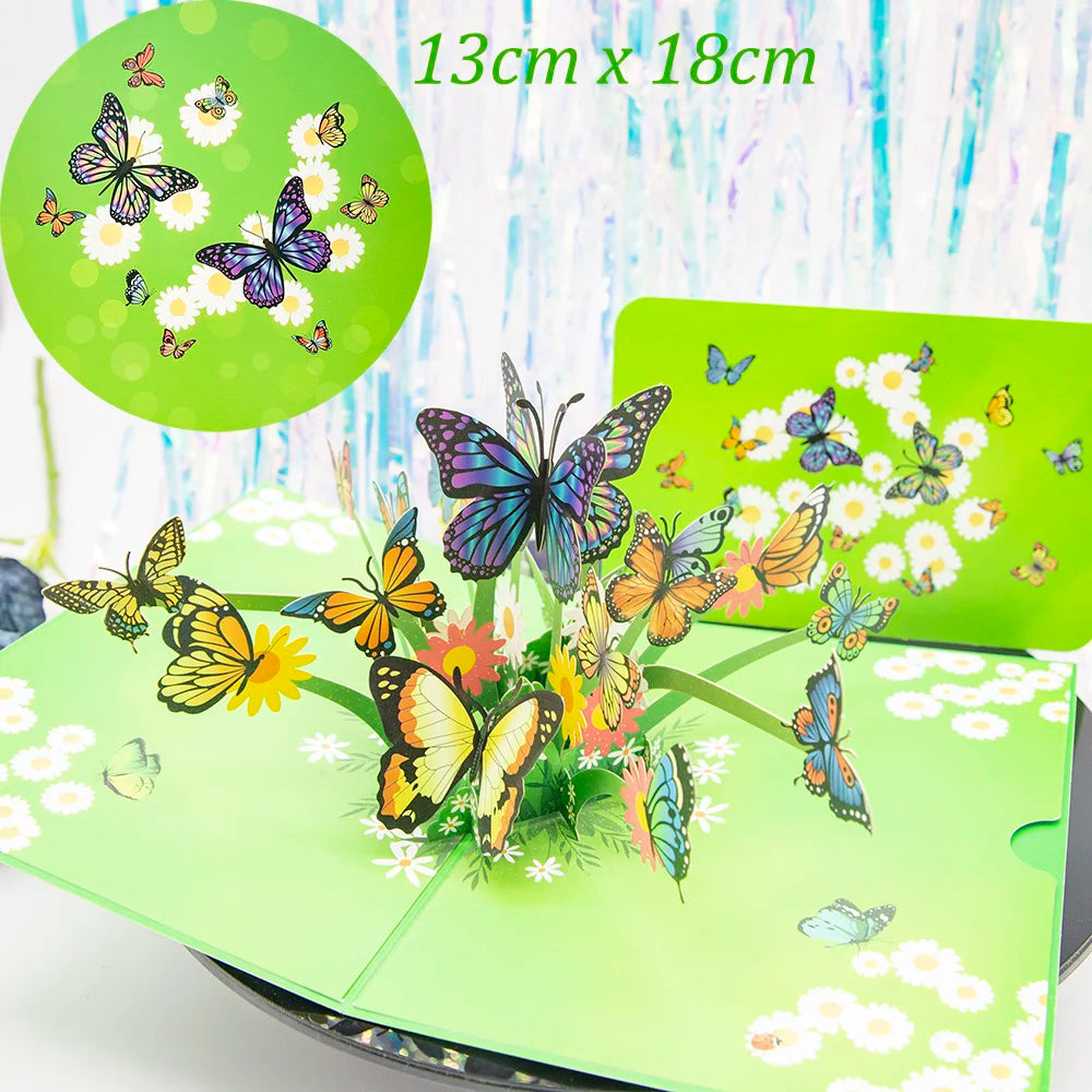 3D Pop-Up Flower Greeting Cards – Handmade Cards for All Occasions - Image 10