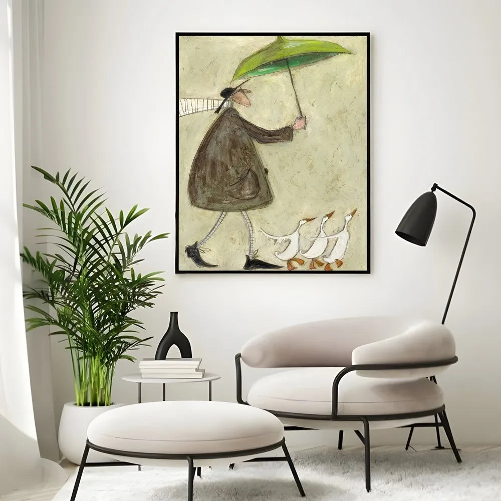 S-Sam Toft Art Prints – Nordic Modern Posters of Love & Loneliness - Image 5