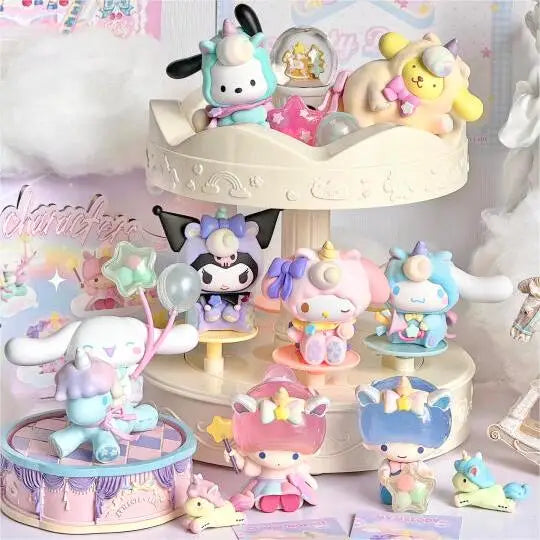 Sanrio Wonderland Series Blind Box – Cinnamoroll, Pochacco, Kuromi & My Melody Anime Figures