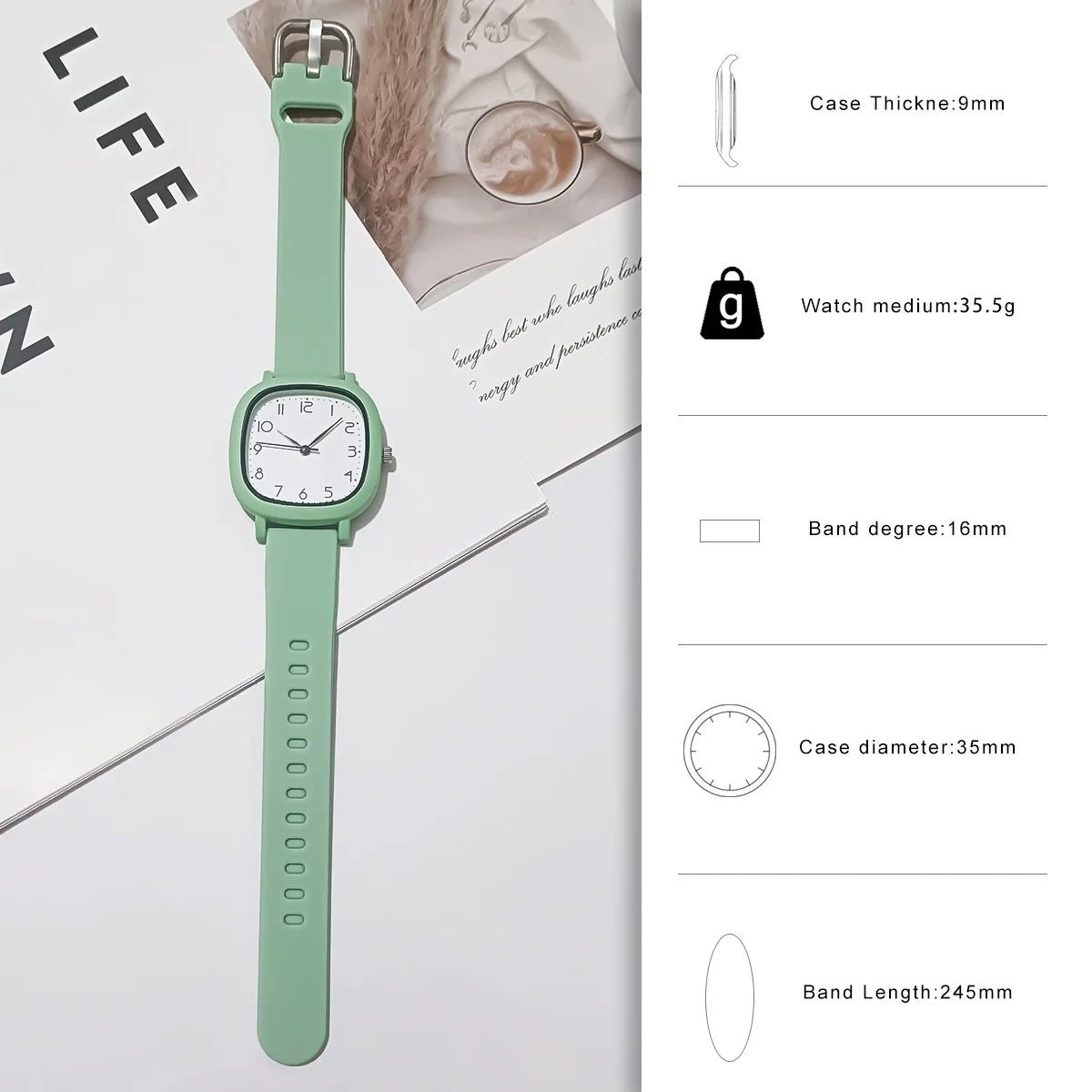 Fashion Brand Bear Women Quartz Watch - Image 4